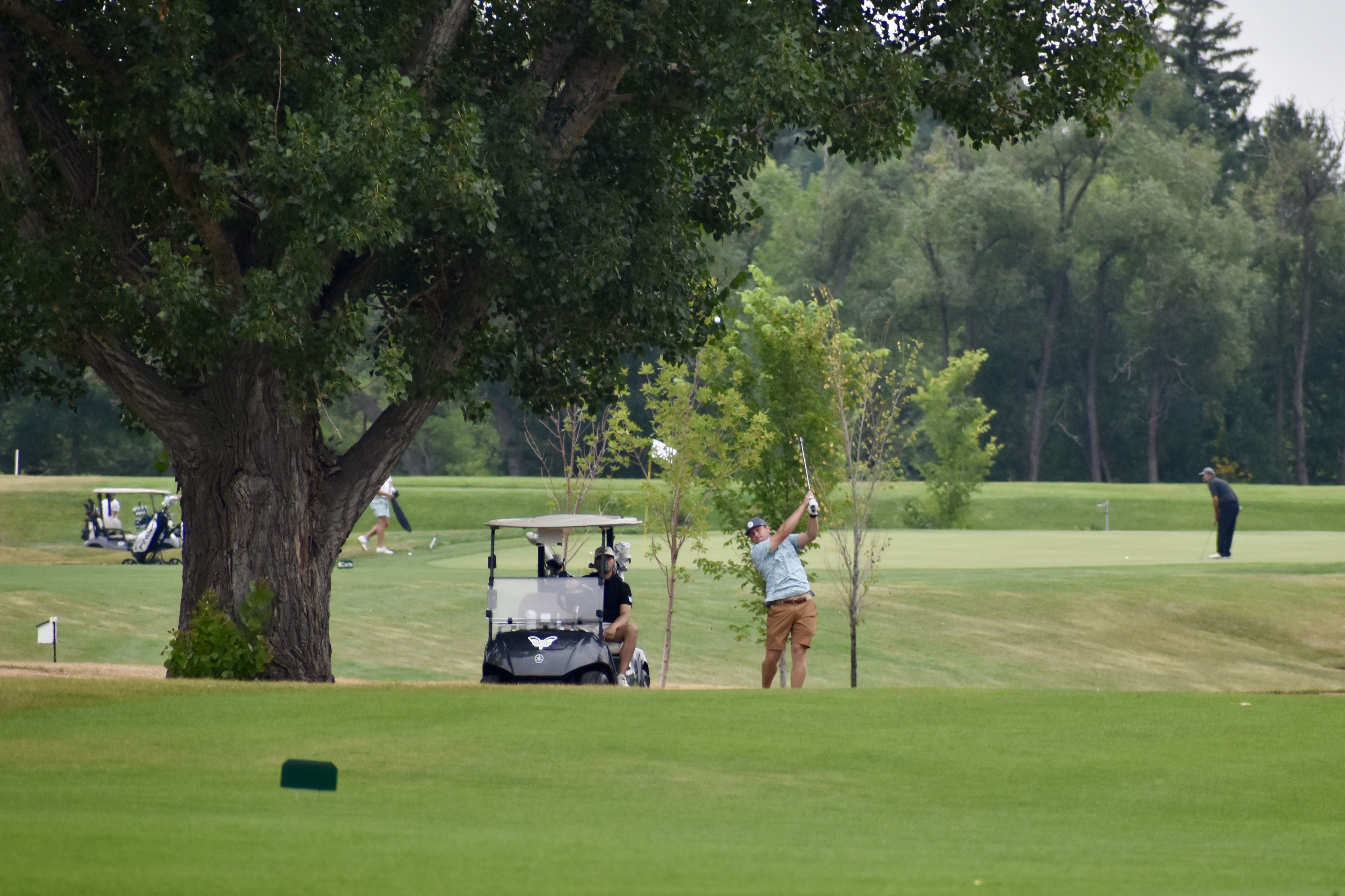 First round of Pro-Am Charity Tournament closes at Vardon